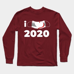 i love 2020 mask Long Sleeve T-Shirt